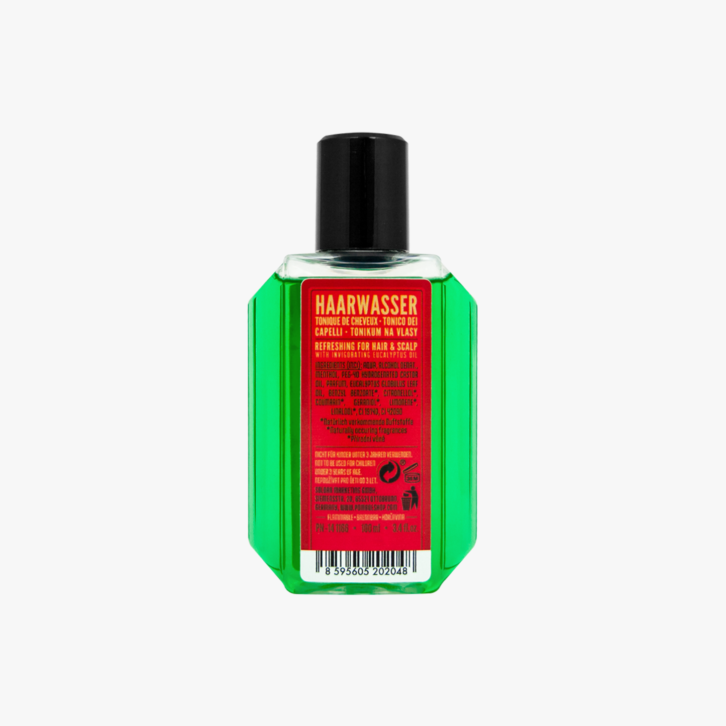 DON DRAPER HAIR TONIC GREEN TRAVEL SIZE 100ML (3.5 FL.OZ)