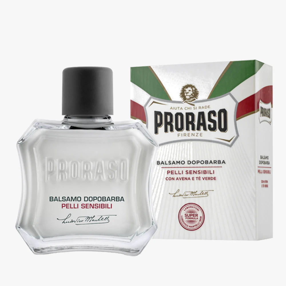 PRORASO AFTER SHAVE BALM WHITE SENSITIVE 100ML (3.4FLOZ)