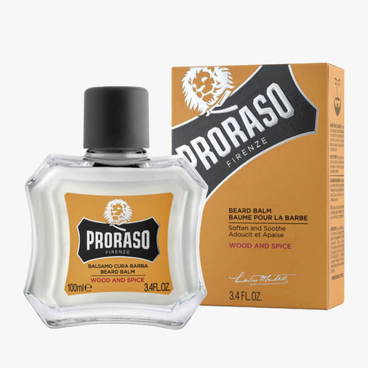 PRORASO BEARD BALM WOOD & SPICE 100ML (3.4FLOZ)