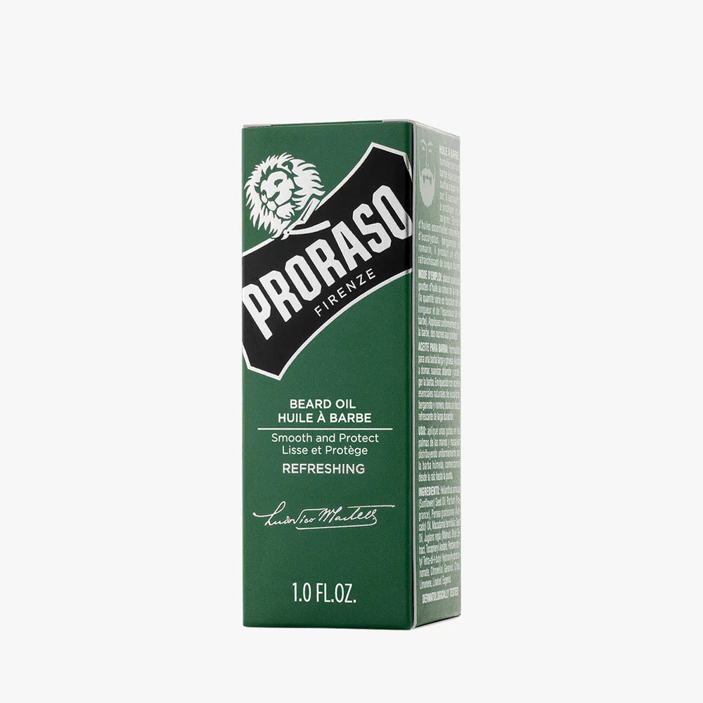 PRORASO BEARD OIL REFRESHING 30ML (1FLOZ)