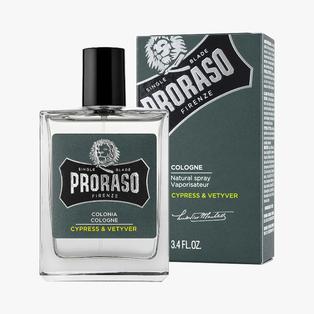 PRORASO EAU DE COLOGNE CYPRESS & VETYVER 100ML (3.4FLOZ)