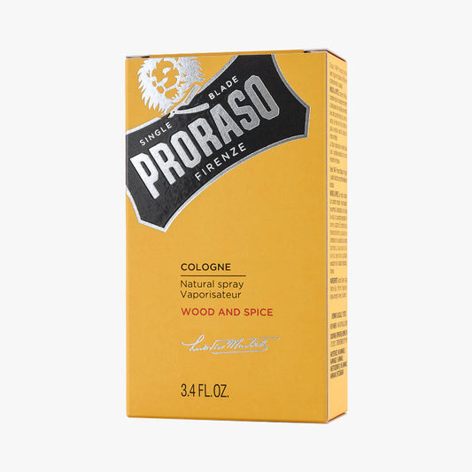 PRORASO EAU DE COLOGNE WOOD & SPICE 100ML (3.4FLOZ)
