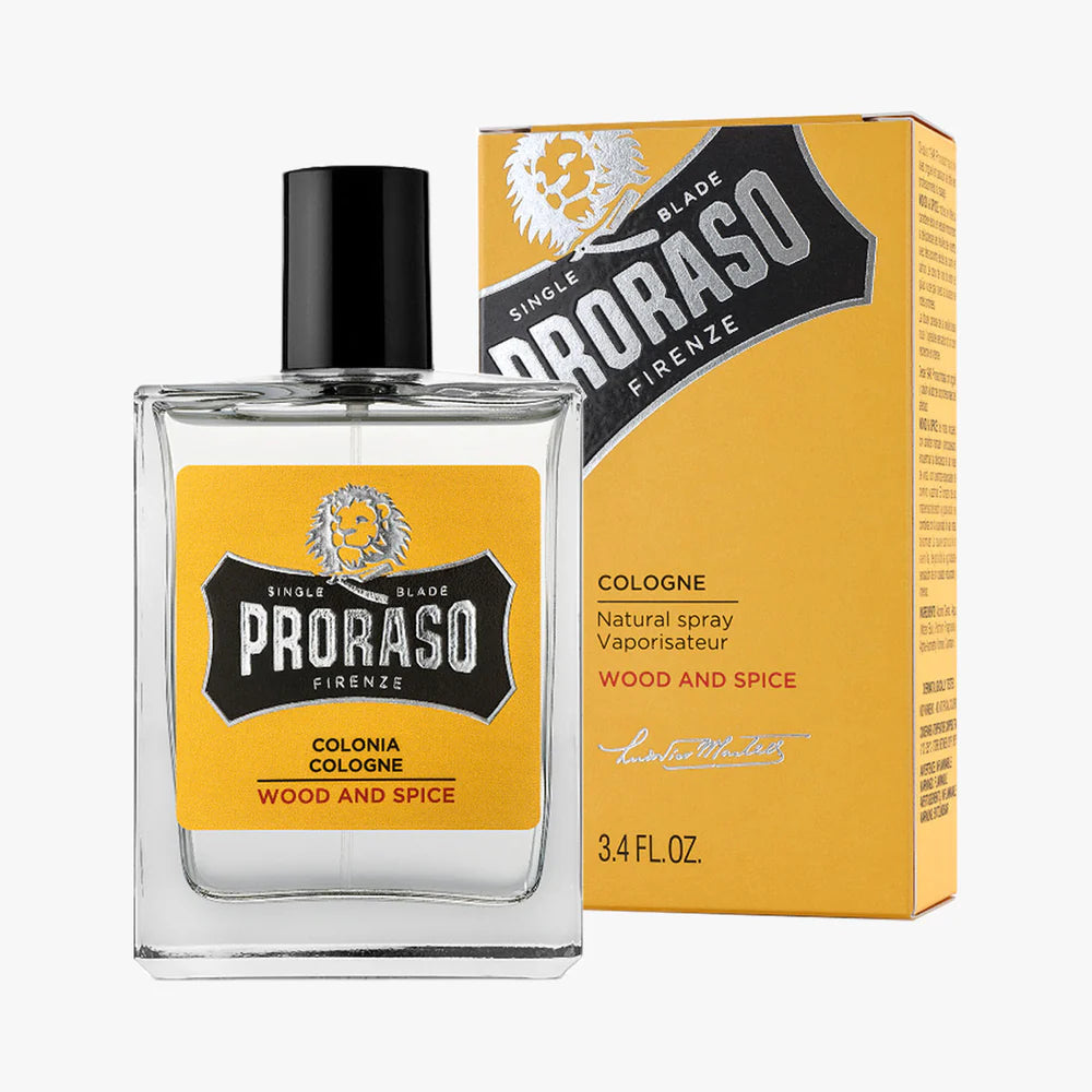 PRORASO EAU DE COLOGNE WOOD & SPICE 100ML (3.4FLOZ)