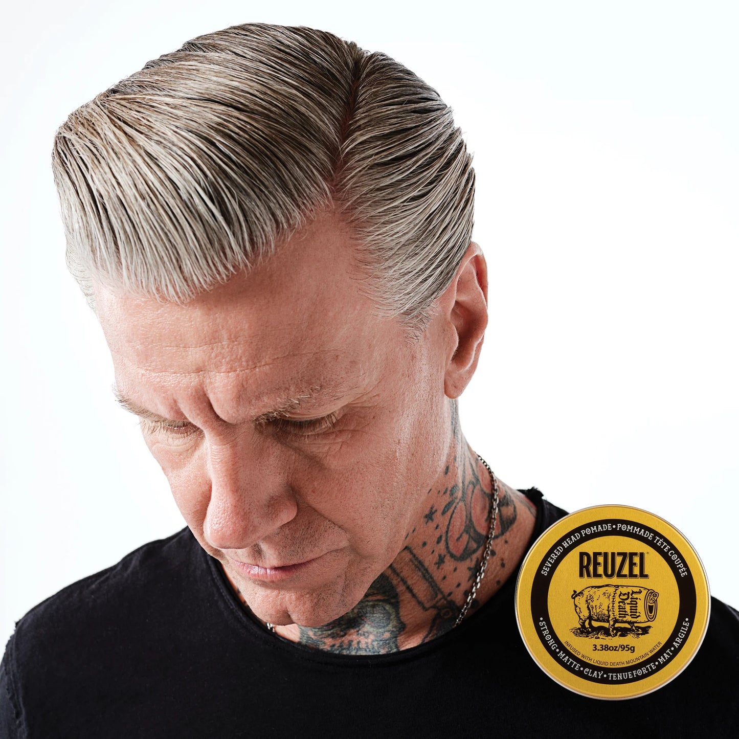 REUZEL LIQUID DEATH SEVERED HEAD POMADE 95G (3.38OZ.)