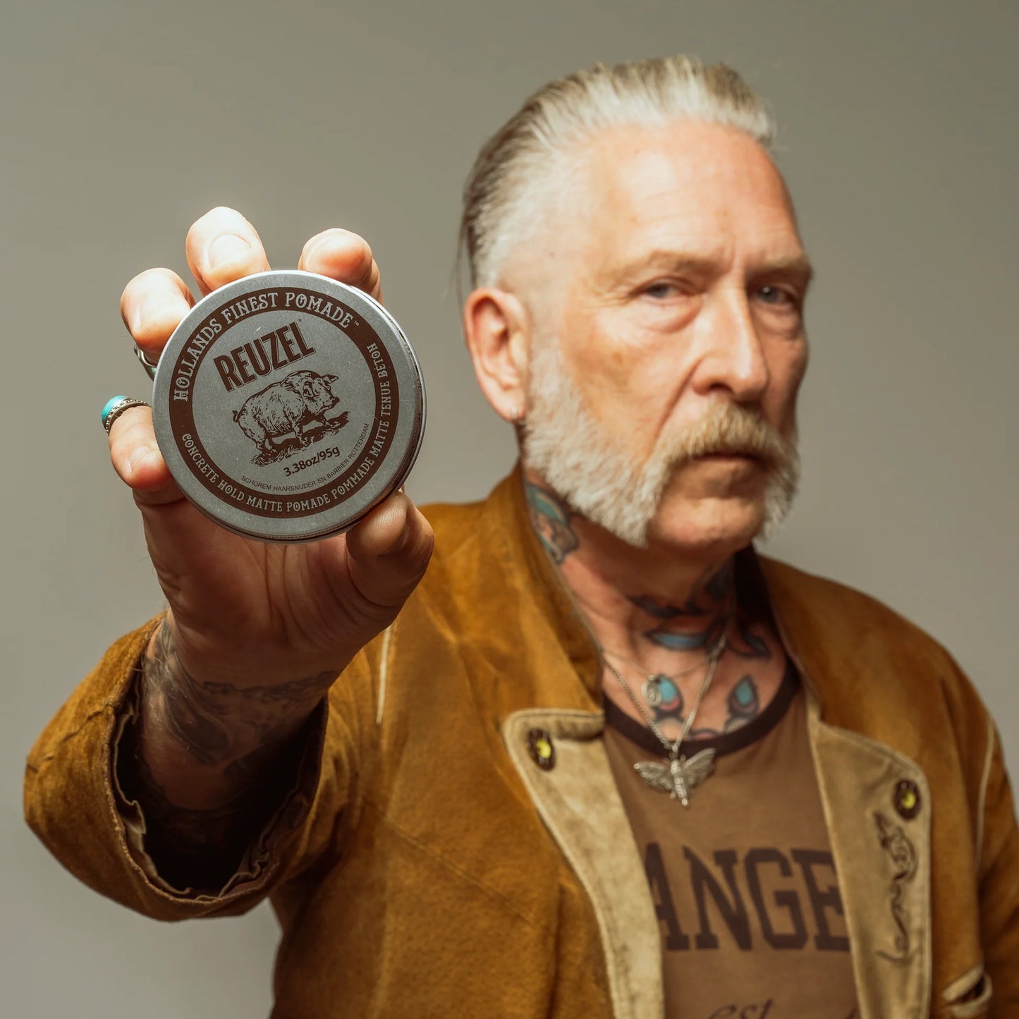 REUZEL CONCRETE HOLD MATTE POMADE 95G (3.38OZ.)