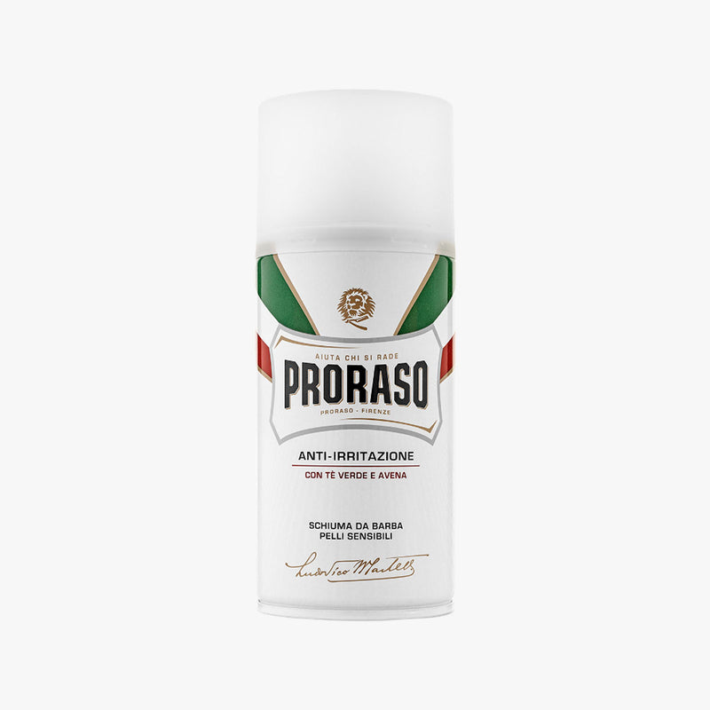 PRORASO SHAVING FOAM WHITE SENSITIVE 300ML