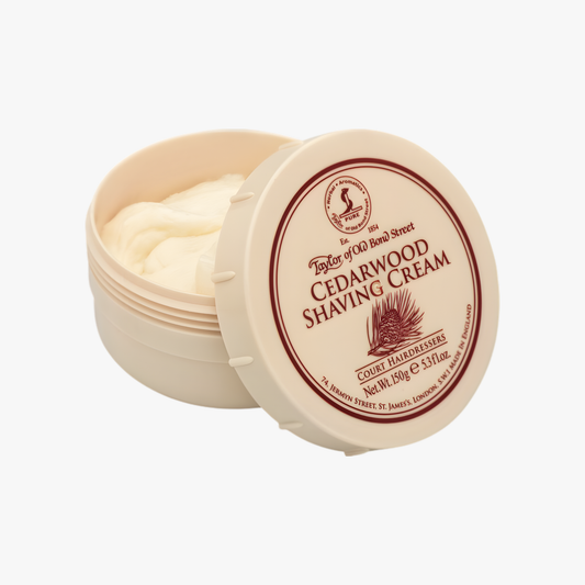 Cedarwood Shaving Cream Bowl 150 g