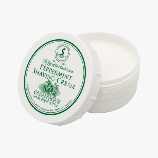 Peppermint Shaving Cream Bowl 150 ml