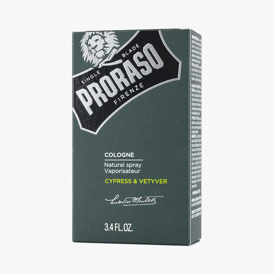PRORASO EAU DE COLOGNE CYPRESS & VETYVER 100ML (3.4FLOZ)