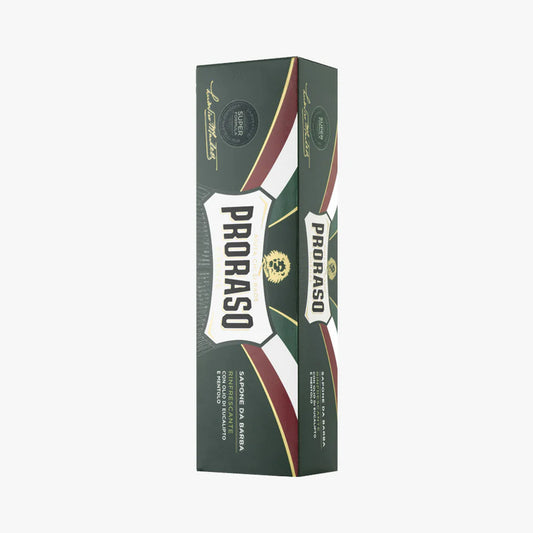 PRORASO SHAVING CREAM GREEN REFRESH TUBE 150ML (5.2OZ)