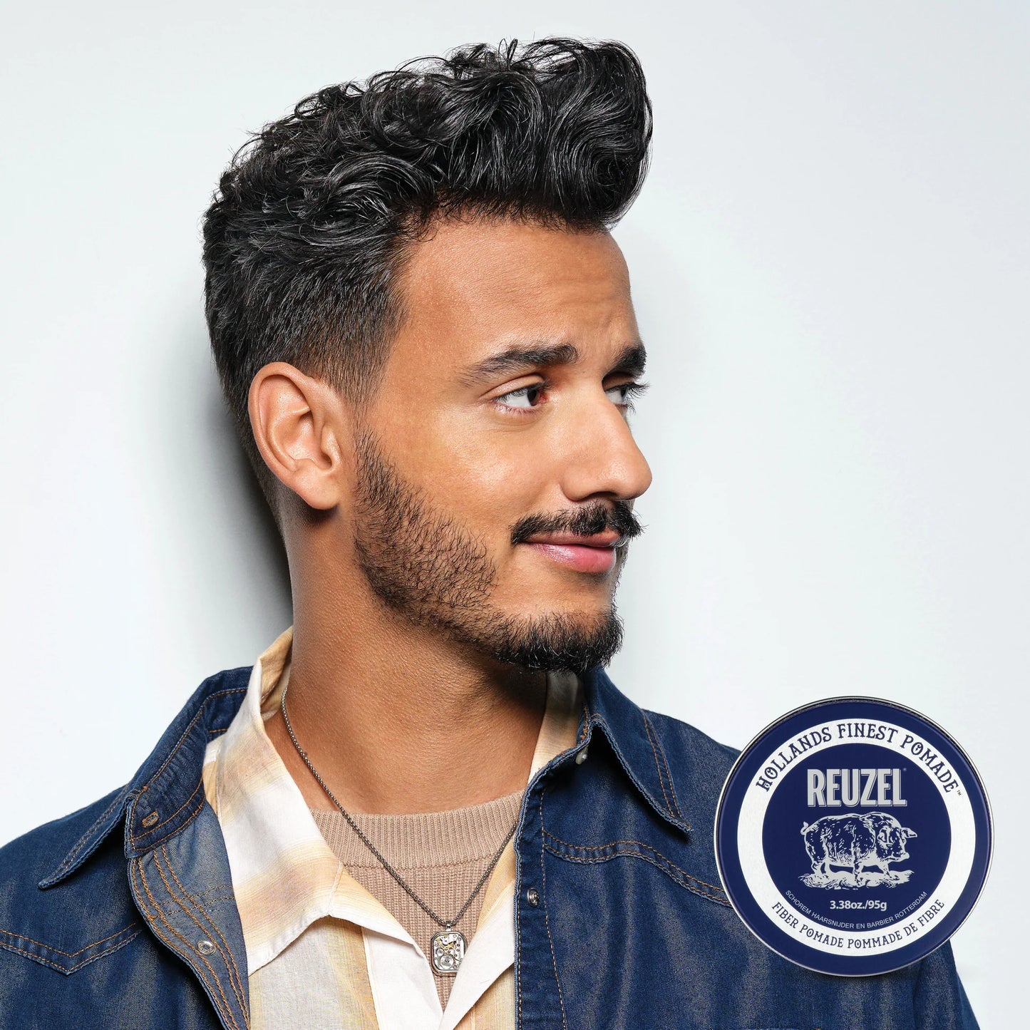 REUZEL FIBER POMADE 95G (3.38OZ.)