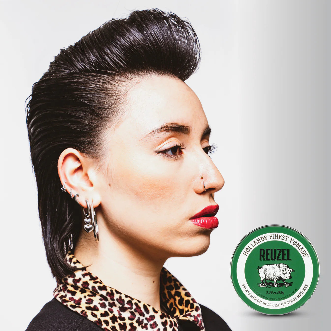 REUZEL POMADE GREEN 95G (3.38OZ.)