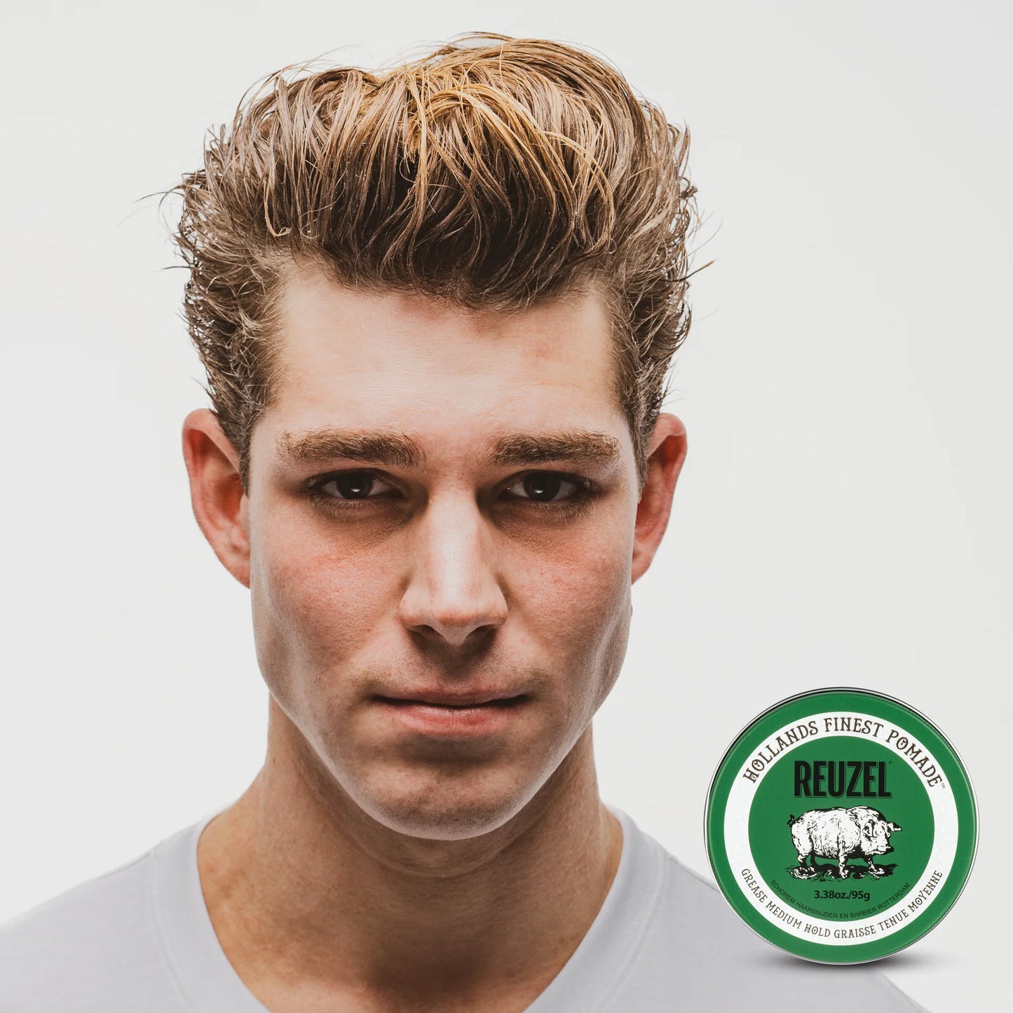 REUZEL POMADE GREEN 95G (3.38OZ.)