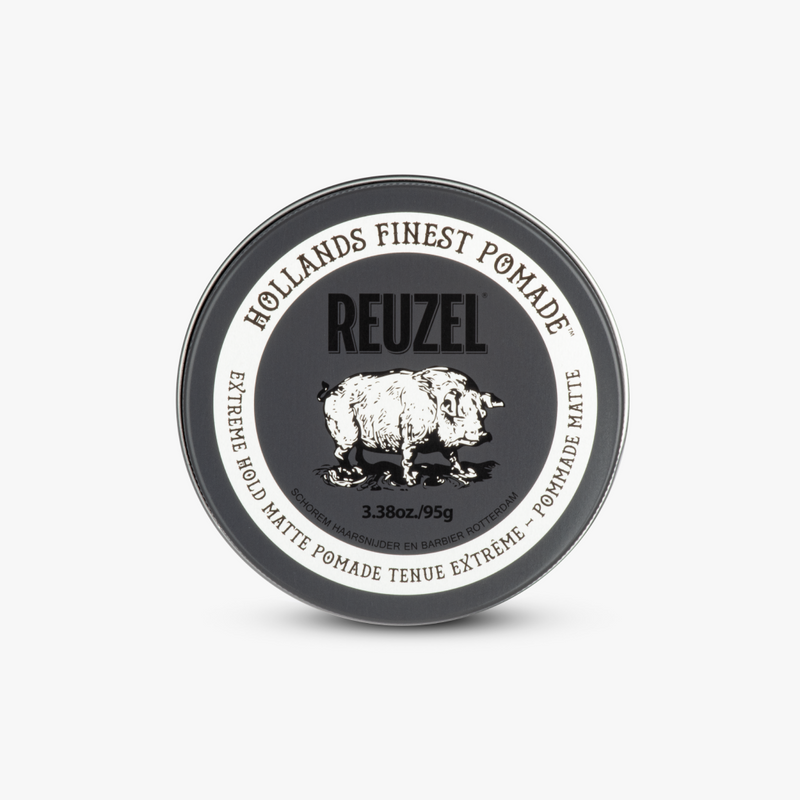 REUZEL EXTREME HOLD MATTE POMADE 95G (3.38OZ.)